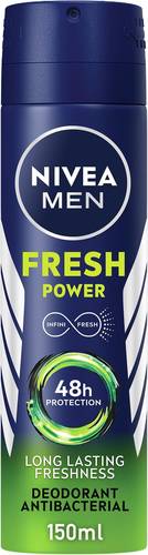 NIVEA Fresh Power Deodorant Spray for Men - 150ml