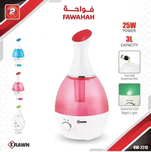 KRAWN 3L Air Humidifier Diffuser Model KW-2213