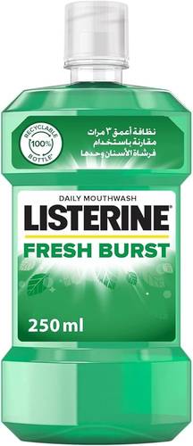 Listerine Fresh burst Daily Mouthwash - 250ml