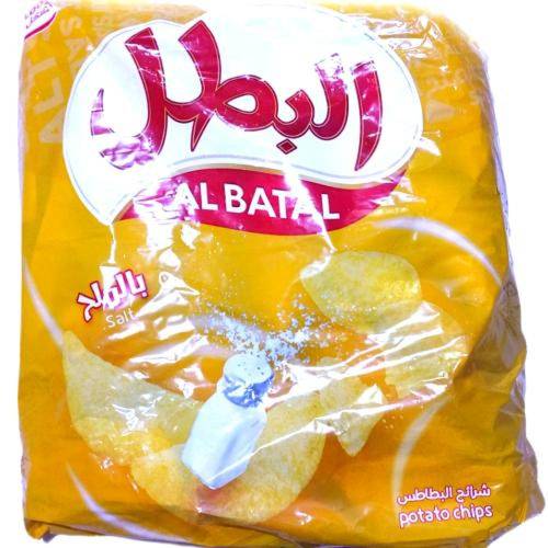 Al Batal Potato Wedges with Salt, 20-pack * 12g