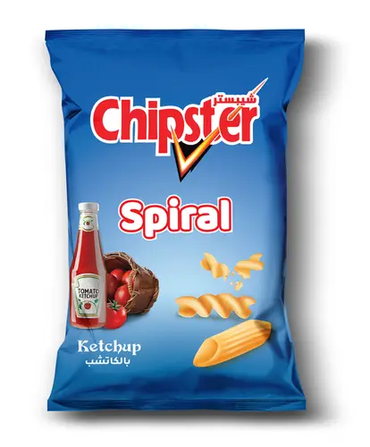 Chipster Spiral with Ketchup 75g