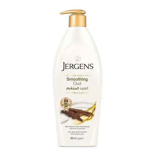 Jergens Oud Smoothing Moisturizer for Dry Skin - 400ml
