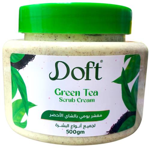 Doft مقشر يومي بالشاي الاخضر لجميع انواع البشرة - 500 جرام