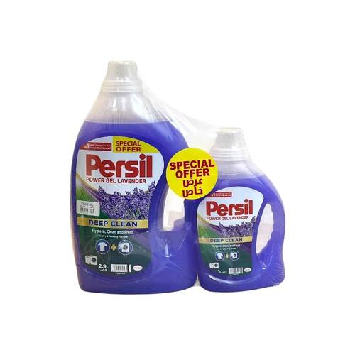 Persil Power Gel Lavender Deep Clean Technology 2.9L + 1L