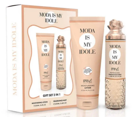 بريفا مودا إز ماي آيدول 2 في 1 لوشن 250 مل + معطر جسم 250 مل