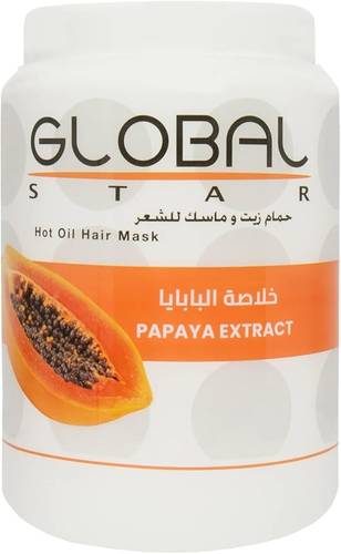 Global Star Papaya Oil Bath and Mask 1500ml