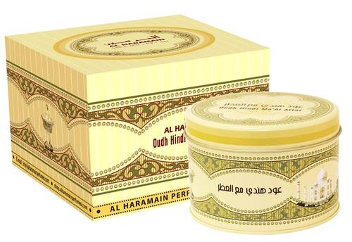 Al Haramain Indian Oud with Perfume - 50 gm
