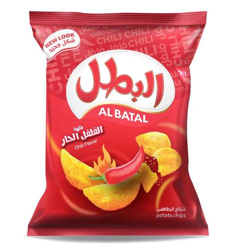 Champion Potato Chips Hot Pepper Flavor 110g