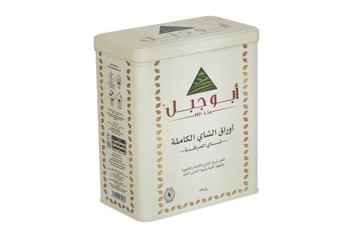          شاي أبوجبل اسود علبة معدنية - ورقة طويلة 400 جرام
