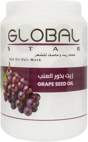 Global Star Grape Seed Oil Bath and Hair Mask 1500ml