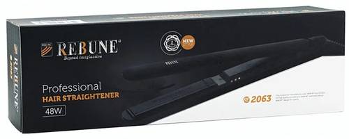 REBUNE Ceramic Hair Straightener 48W Model No. RE-2063