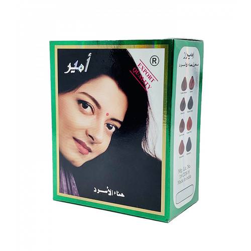 Amir Henna Powder Hair Color Black 10g