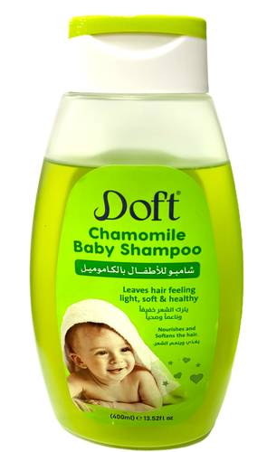 Doft children's shampoo with chamomile leaves hair light, soft and healthy - 400 ml