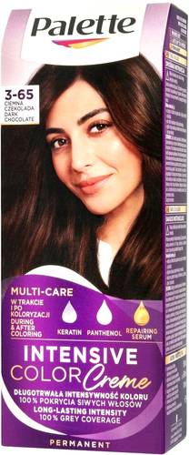 Palette Intensive Cream Hair Color, Dark Chocolate Shade No. 65-3
