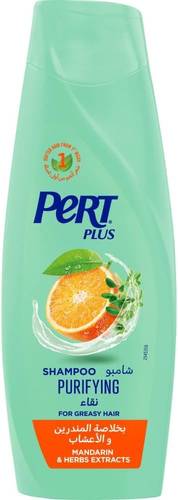 Pert Plus Purity Shampoo with Mandarin & Herbal Extracts 400ml