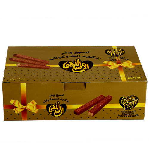 Golden Chocolate Wafer Finger 40 pieces * 12 g