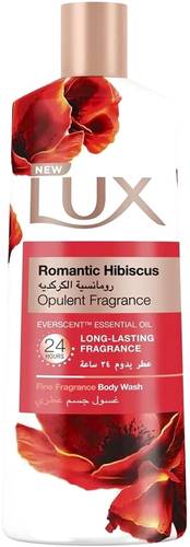 Lux Romantic Hibiscus Body Wash - 500ml