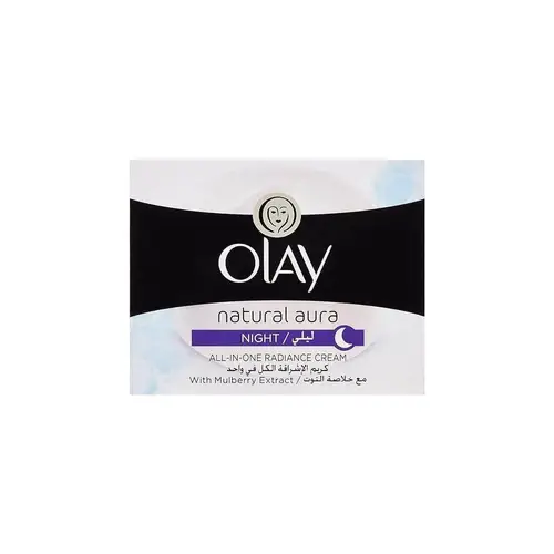 Olay Complete Brightening Night Cream with Raspberry Extract - 50g
