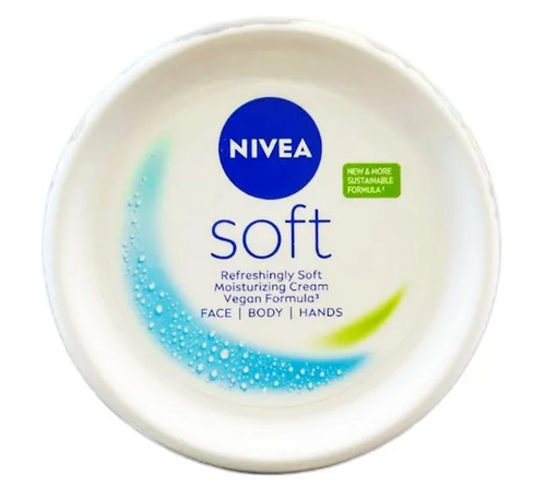 NIVEA Soft Moisturizing Cream, Smooth & Refreshing for Face, Body & Hands - 300ml