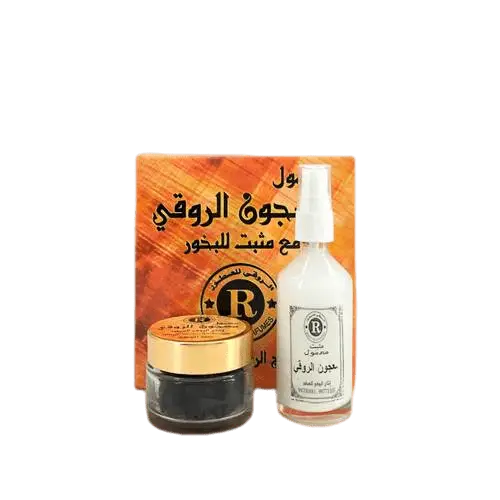 Mamoul Roqi Paste 24g with 50ml Incense Fixative