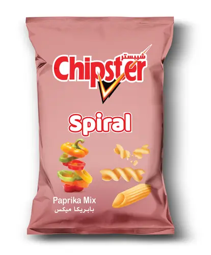 Chipster Spiral Paprika Mix 75g