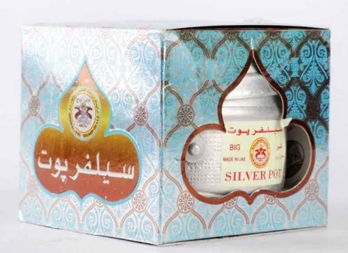Bakhour Silver Pot