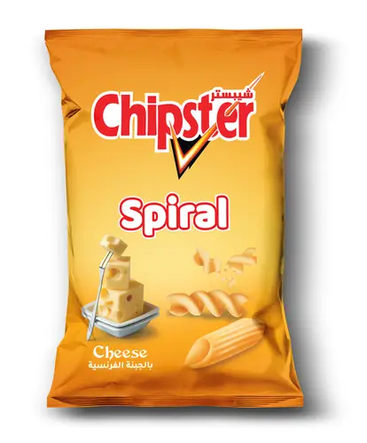 Spiral Chipster with French Cheese 75g