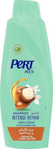 Pert Plus Shampoo for Damaged Hair Intensive Repair with Argan Oil and Shea Butter 600ml