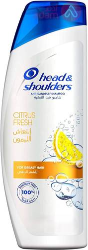 Head & Shoulders Anti-Dandruff Shampoo with Lemon Fresh for Oil-Free Hair 600ml