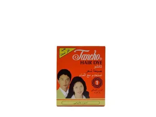 Tancho Hair Dye Powder Natural Black 6g