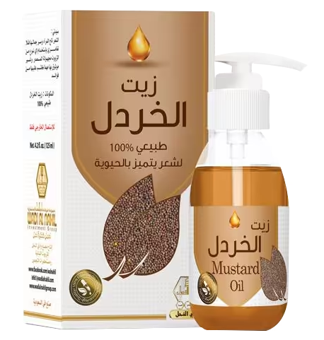 وادي النحل زيت الخردل لشعر يتميز بالحيوية - 125مل