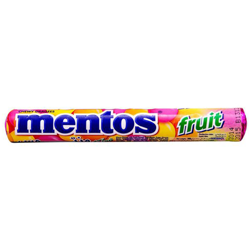 Mentos Strawberry Flavored Candy 29g