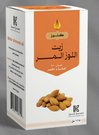 كنوز زيت اللوز المر للبشرة و الشعر- 125 مل