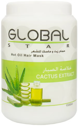Global Star Aloe Vera Hair Mask and Oil Bath 1500ml