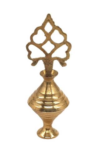 large copper kohl container