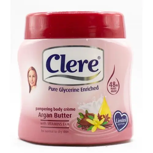 Clere Argan Butter Body Cream - 500ml