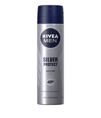 NIVEA Silver Protect Men's Deodorant Spray - 150ml