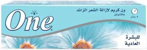 One Hair Removal Cream with Lanolin for Normal Skin 140g