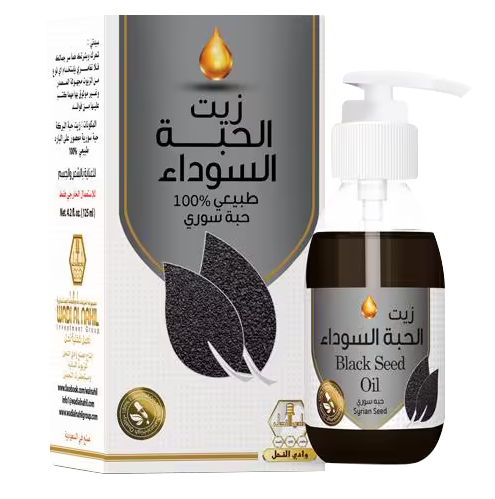 وادي النحل زيت الحبة السوداء - 125مل