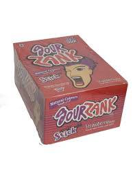 Sor Zanq Strawberry Flavored Sour Finger Candy 36 pieces * 20 g