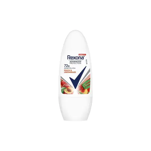 Rexona Advanced Protection Roll-On Deodorant with Peach & Lemongrass - 50 ml