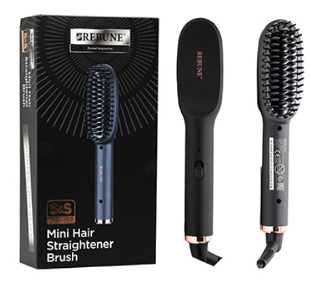 REBUNE Mini Hair Straightening Brush RE-2098
