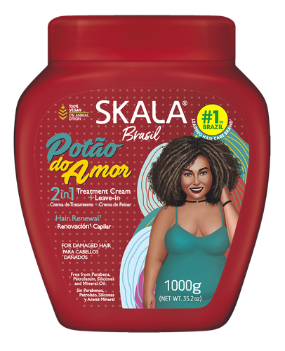 Skala Brasil Potao Do Amor Nourishing Hair Cream 2 in 1 - 1000g