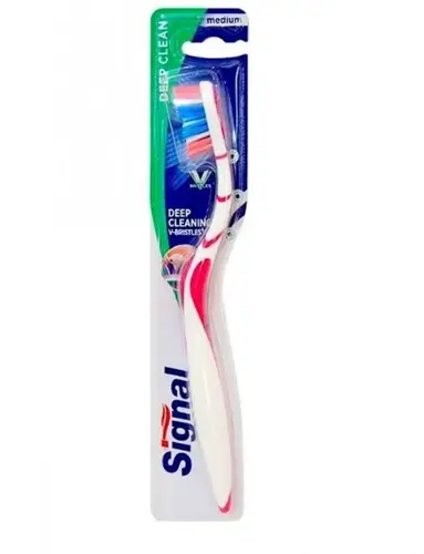 Signal Deep Clean Medium Soft Toothbrush