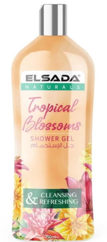 El Sada Tropical Flowers Shower Gel Clean and Fresh - 750 ml