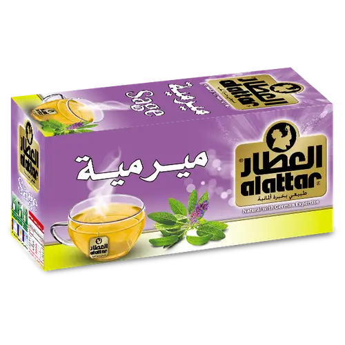 العطار شاي اعشاب ميرمية ظروف مغلفة 20 كيس