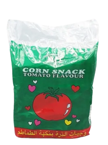 Tomato and Cheese Flavored Puffed Corn 30 Pieces * 12g