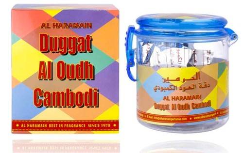 Al Haramain Duqqat Cambodian Oud - 100 gm