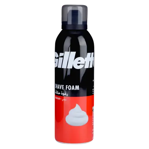 Gillette Men's Regular Shaving Foam - 200ml