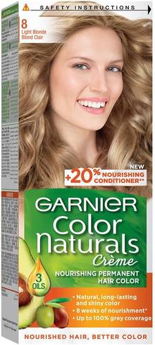Garnier Color Naturals Hair Dye Cream No. 8 Light Blonde